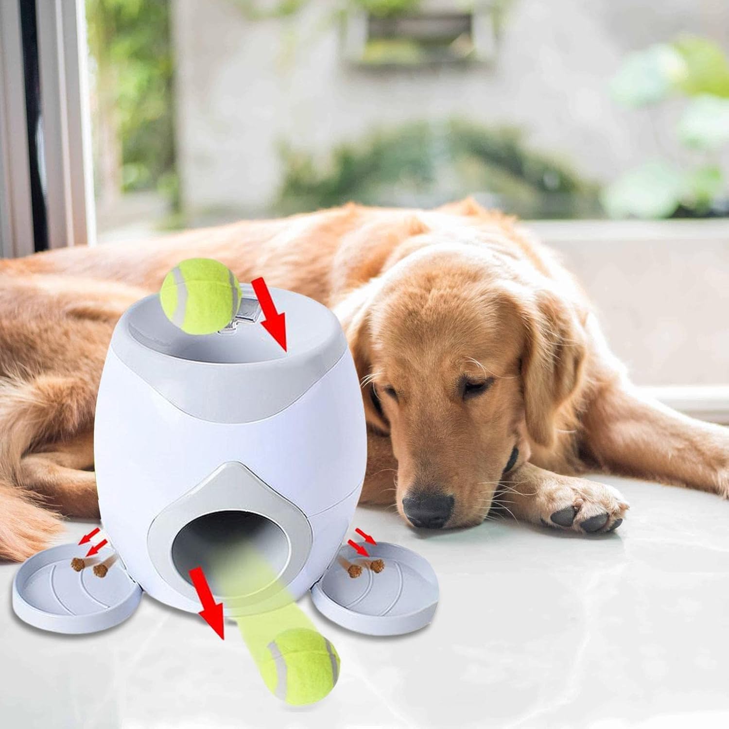 Premium Automatic Dog Tennis Ball Launcher