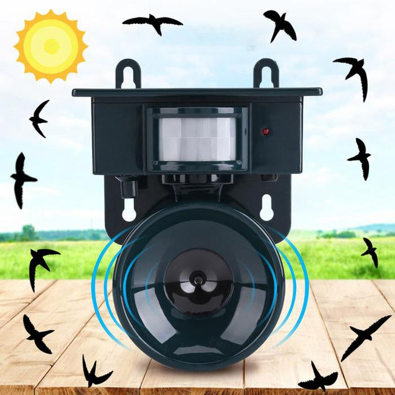 Automatic Outdoor Bird Repellent Scarer Device - Pexav