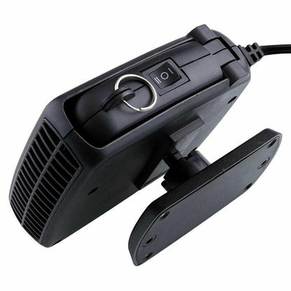 Premium Portable Car Heater Windshield Defroster Plug In 200W 12/24 Volt Space Heater For Cars
