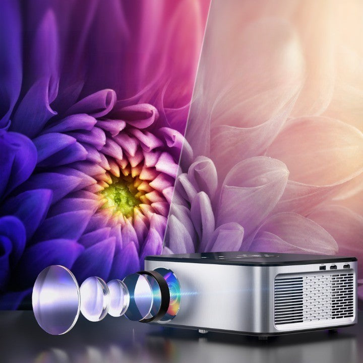 Ultra HD Big Screen Portable Home Projector - Pexav