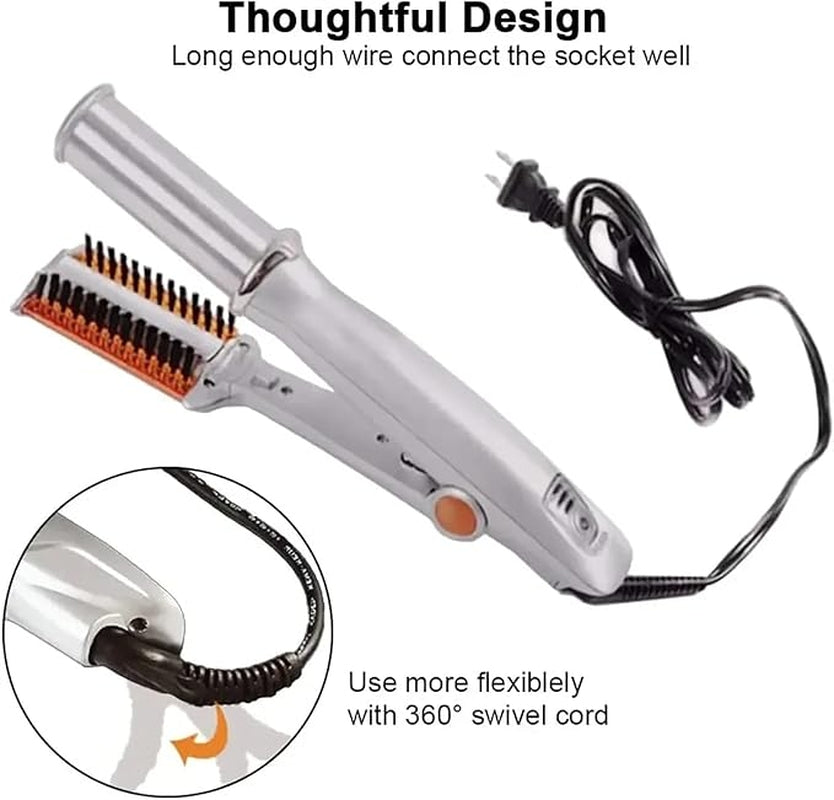 Professional 2 In 1 Rotating Iron Hair Brush