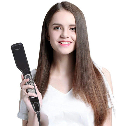 Advanced Digital Hair Straightening Iron with Steam - Pexav