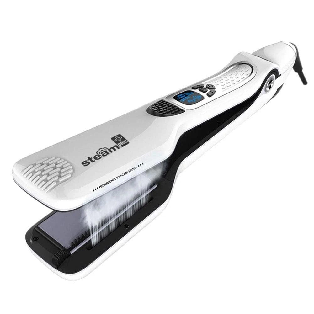 Advanced Digital Hair Straightening Iron with Steam