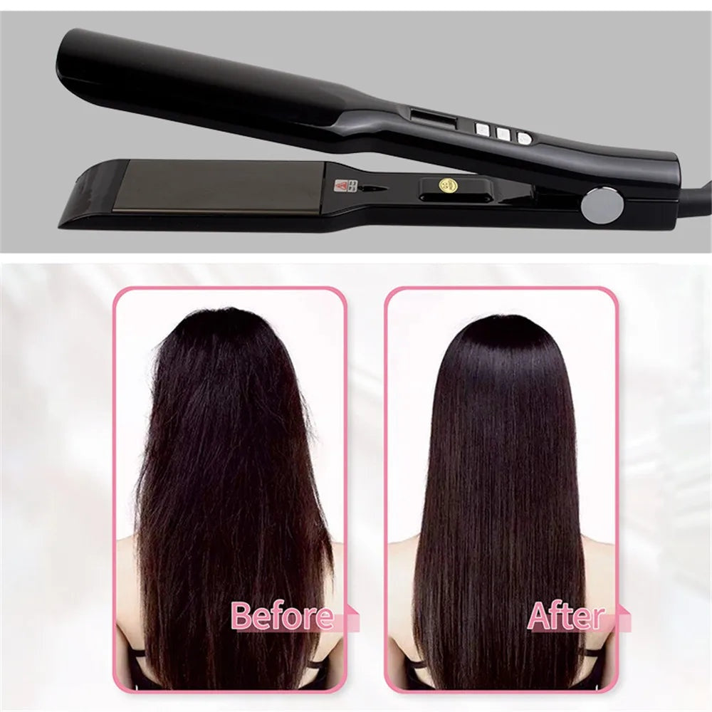 Advanced Ceramic Hair Straightener Flat Iron Styler - Pexav
