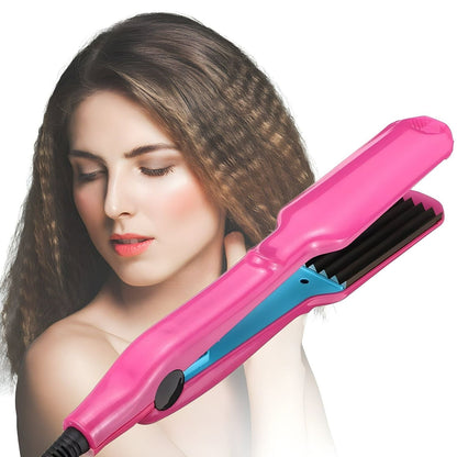 Ceramic Hair Curling Iron with Adjustable Heat Setting - Pexav