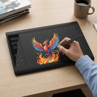 Advanced Digital Art Sketch Tablet, Graphics Drawing Pad - Pexav