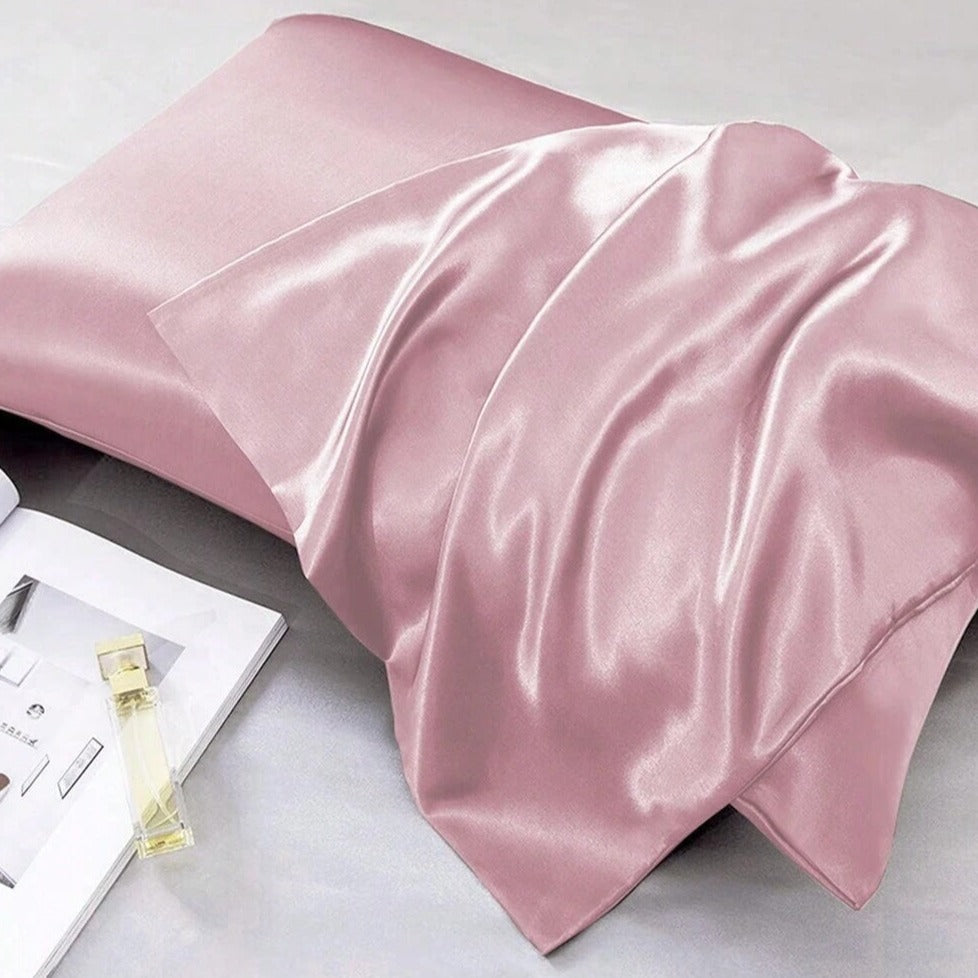 Pure Silk Pillowcase Set for Standard Pillow Size – Antibacterial, Hypoallergenic, and Hair-Friendly Sheets & Pillowcases 11