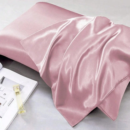 Pure Silk Pillowcase Set for Standard Pillow Size – Antibacterial, Hypoallergenic, and Hair-Friendly Sheets & Pillowcases 11
