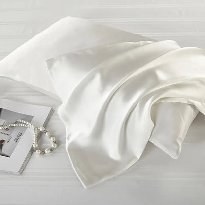 Pure Silk Pillowcase Set for Standard Pillow Size – Antibacterial, Hypoallergenic, and Hair-Friendly Sheets & Pillowcases 8