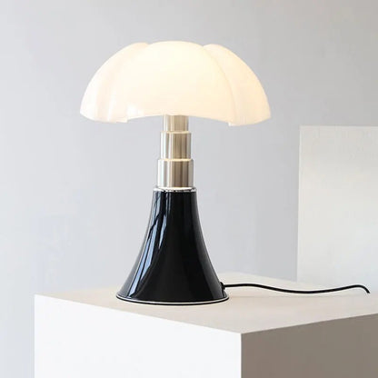 Elegant Floral Glass Table Lamp - Pexav