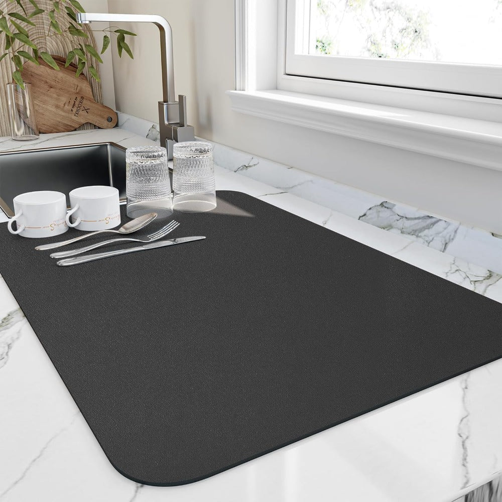 Fast Drying Kitchen Mat - Super Absorbent Dish Dryer - Pexav