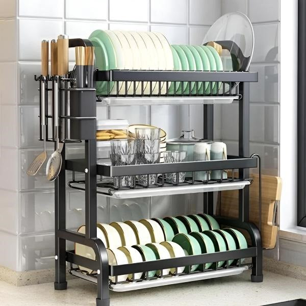 Stackable Kitchen Dish Rack - Pexav