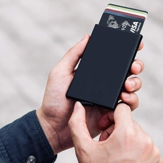 Secure Credit Card Wallet with RFID Blocking Slim Design - Pexav