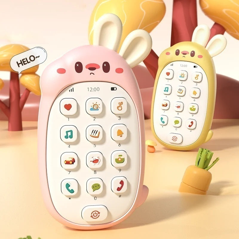 Fun Learning Baby Phone with Music and Flashing Lights - Pexav