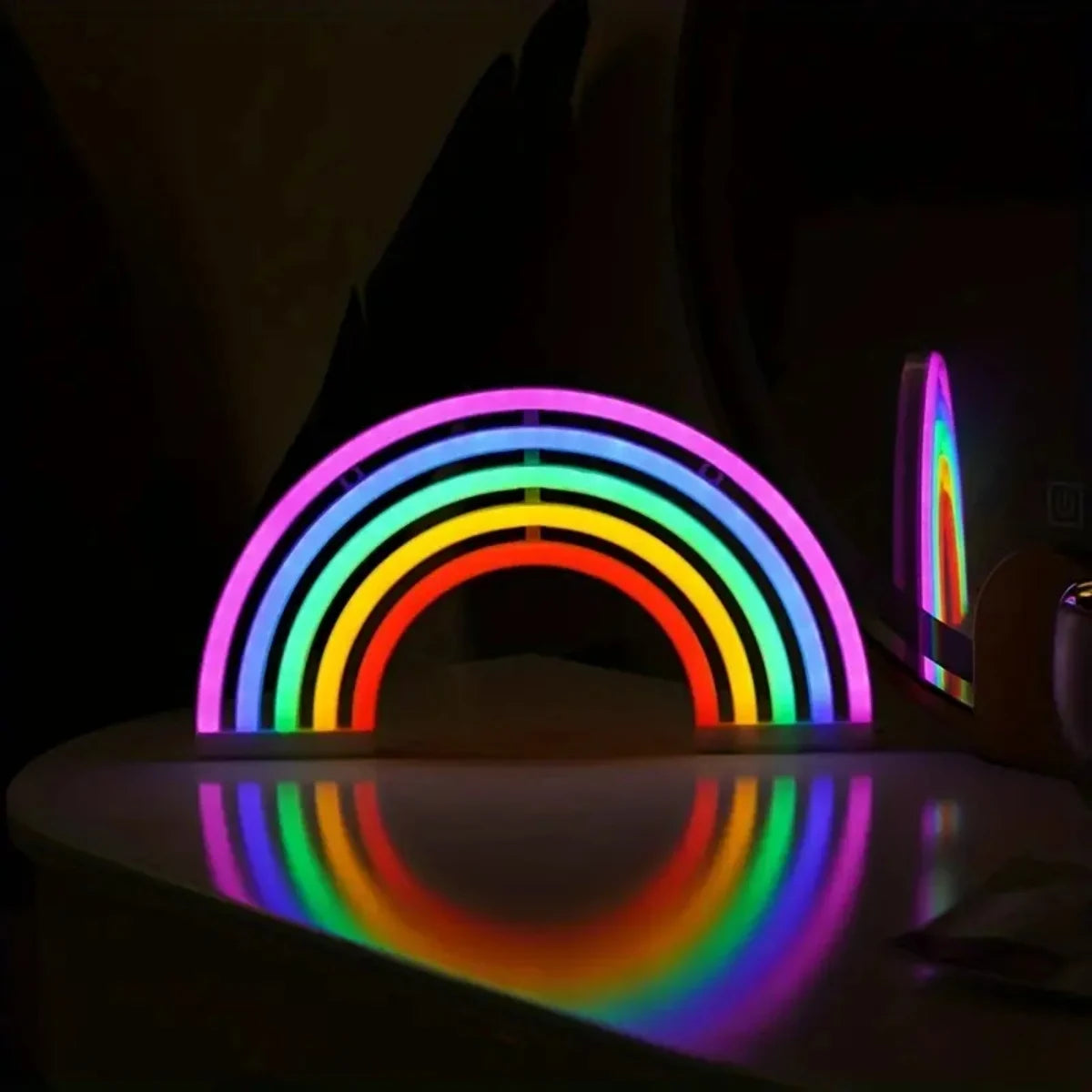 Vibrant Color Table Lamp - Pexav