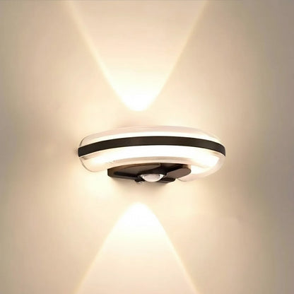 Waterproof Outdoor LED Wall Sconce with Adjustable Brightness - Pexav