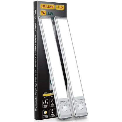 Bright Wireless LED Under Cabinet Lighting - Pexav