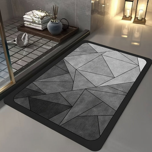 Absorbent Non Slip Bath Mat - Pexav