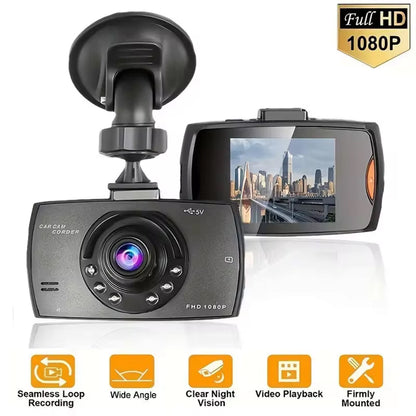 Clear 1080P Car Camera with Night Vision and Wide Lens - Pexav