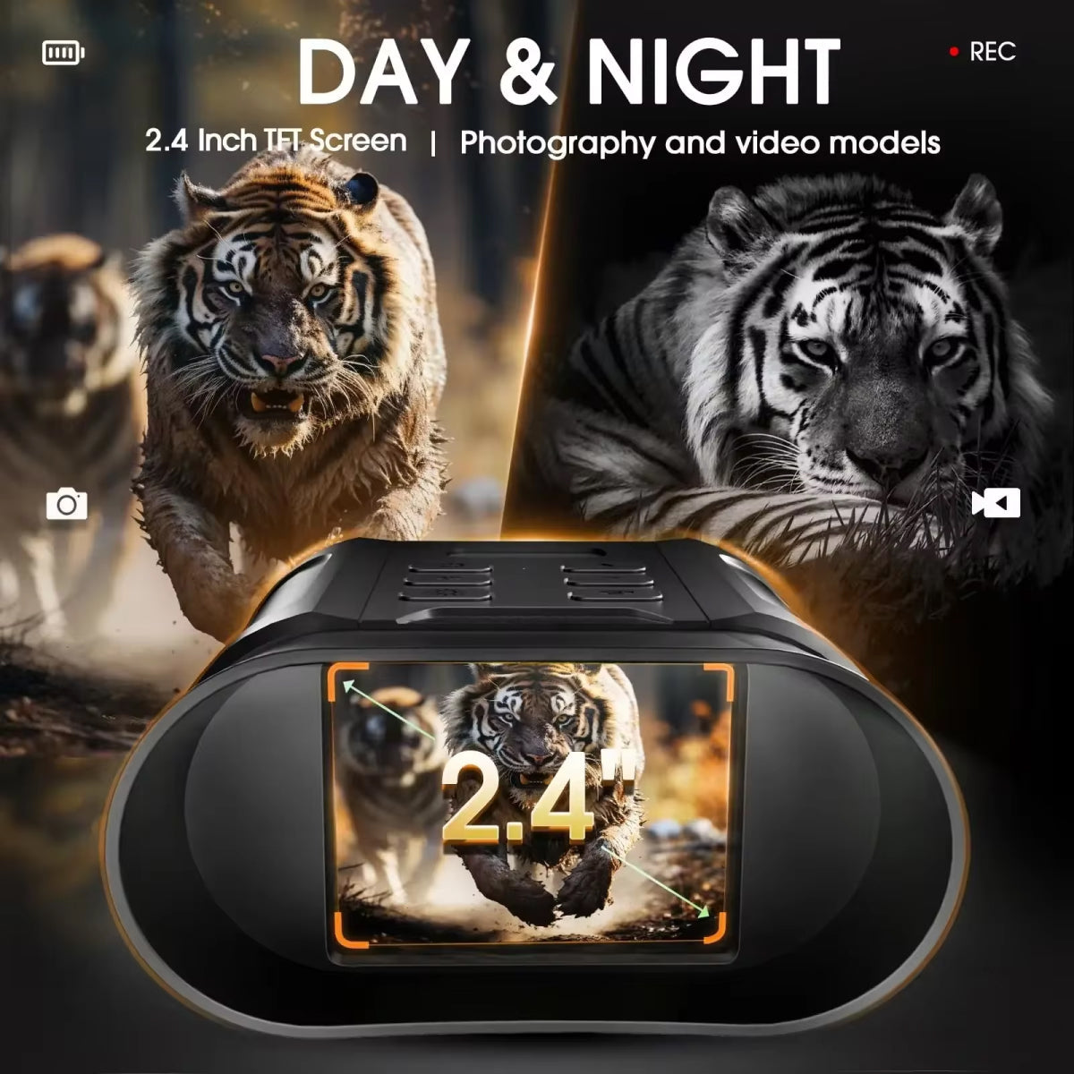 Clear Night Vision Binoculars for Low Light Conditions