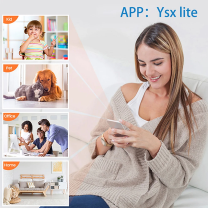Small Wi-Fi Camera with Wide Angle Lens & Mobile Control