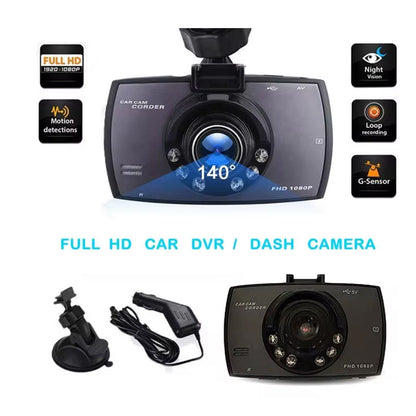Clear 1080P Car Camera with Night Vision and Wide Lens