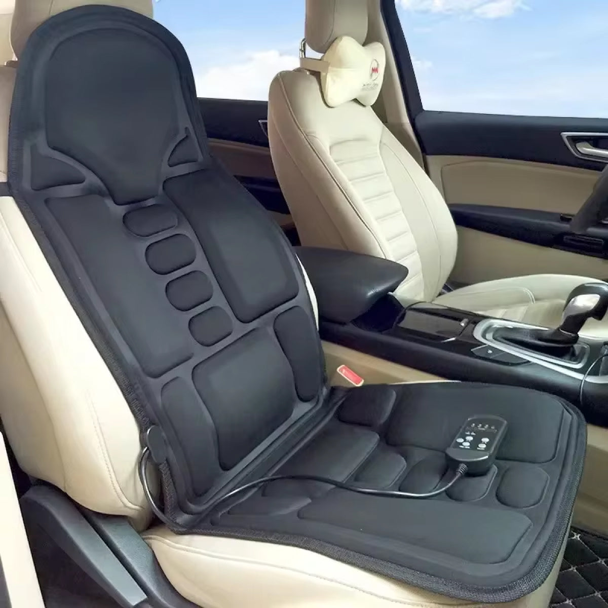 Warm Car Seat Massager with Adjustable Heat Setting