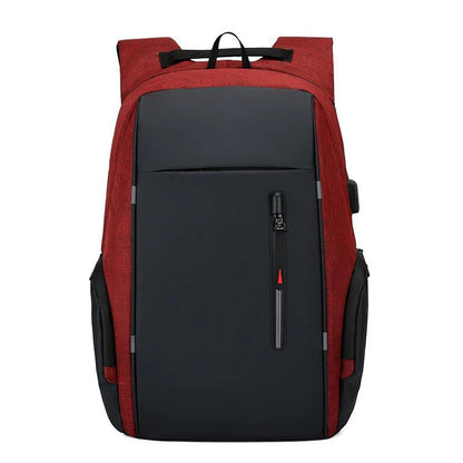 Water Resistant Laptop Backpack with Power Bank
