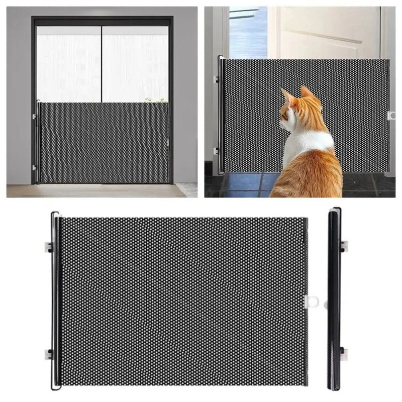 Adjustable Pet Safety Gate for Homes and Doors - Pexav