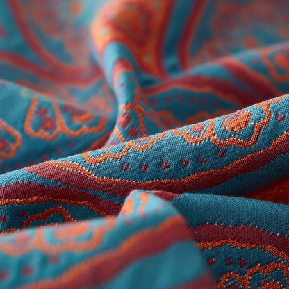 Soft Cotton Throw Blanket for Summer