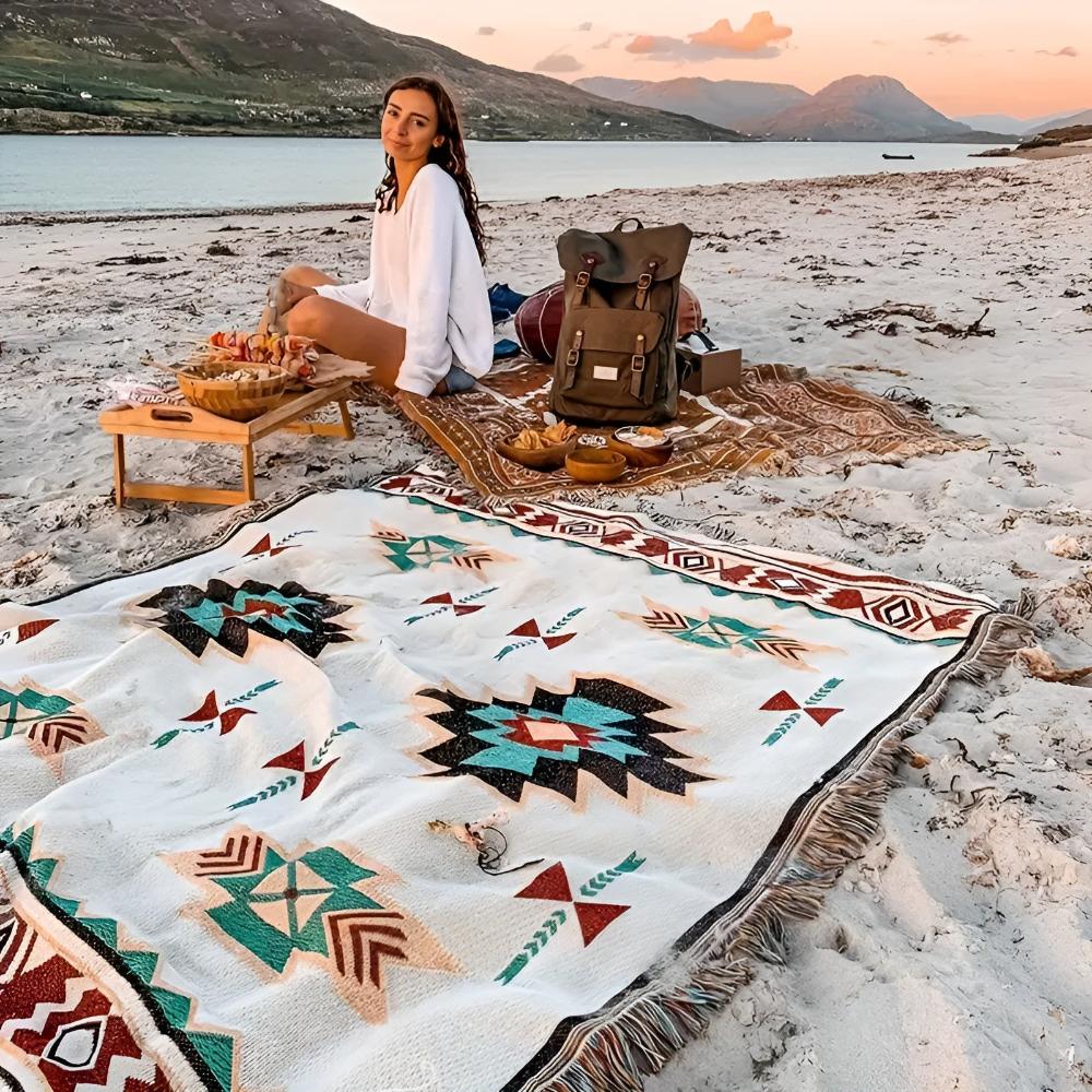 Waterproof Picnic Mat, Compact Travel Blanket - Pexav