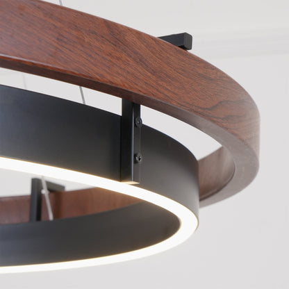 Stylish Double Ring LED Ceiling Light Fixture