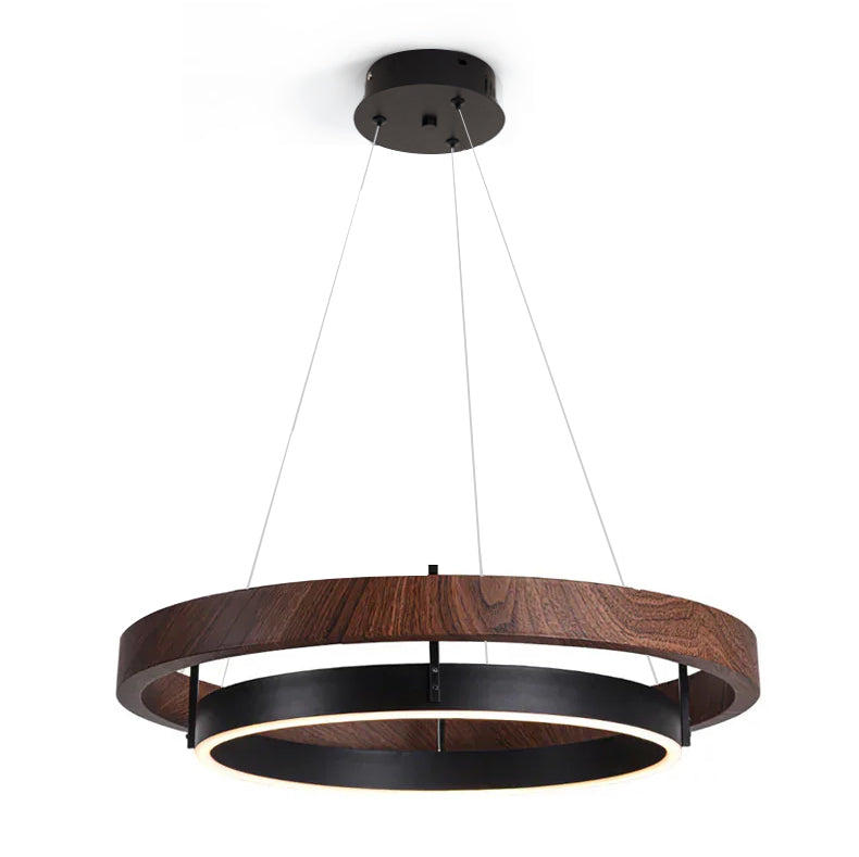 Stylish Double Ring LED Ceiling Light Fixture