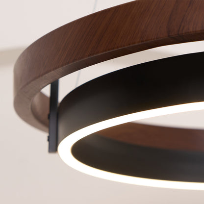 Stylish Double Ring LED Ceiling Light Fixture