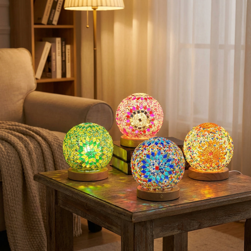 Unique Vintage Style Table Lamp - Pexav
