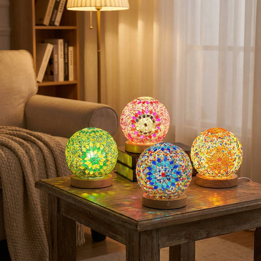Unique Vintage Style Table Lamp - Pexav