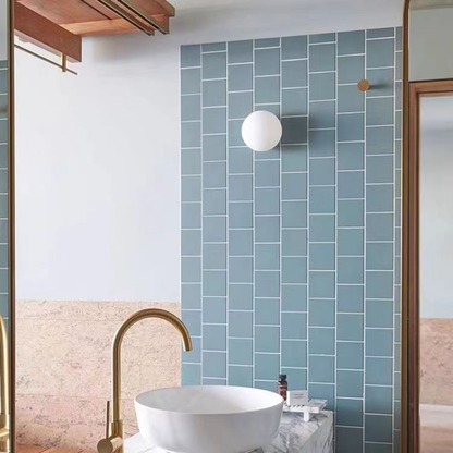 Circular Soft Glass Pendant Modern Wall Lamp