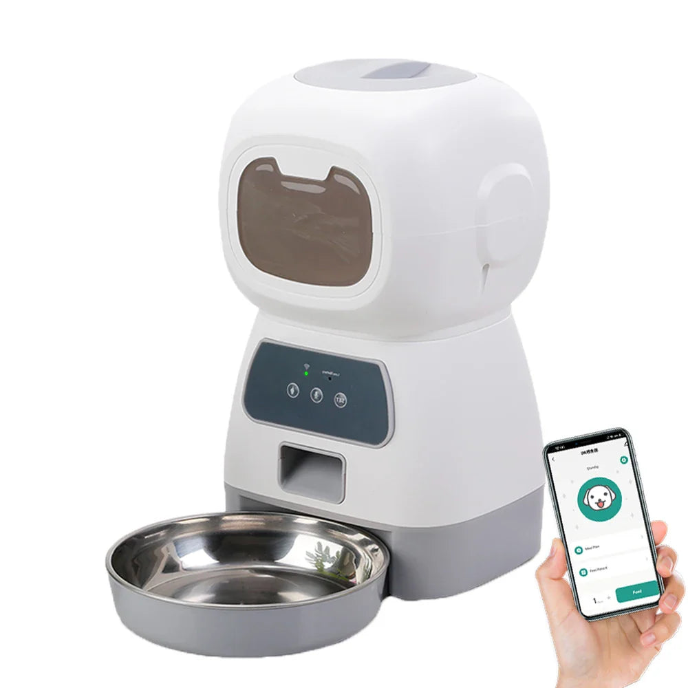 Easy Auto Pet Food Dispenser For Dogs Cats