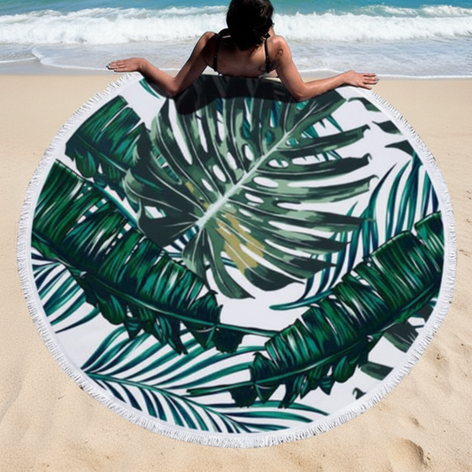 Circular Beach Towel - Pexav
