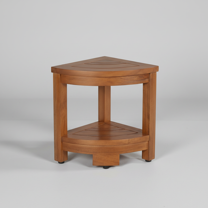 Rutschfester Duschhocker Aus Holz - TeakCornero