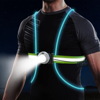 Bright Reflective LED Running Safety Jacket
