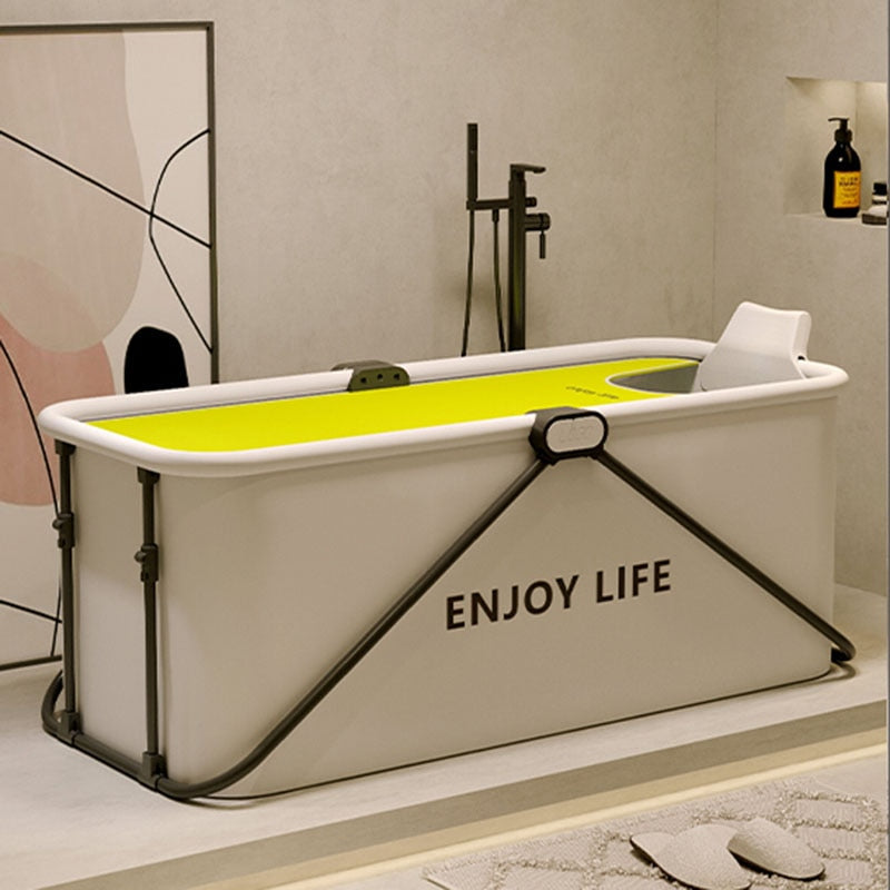 Compact Soothing Inflatable Home Bath Tub