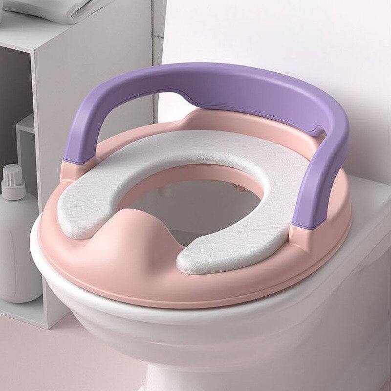 Soft Cushion Baby Toilet Trainer Seat
