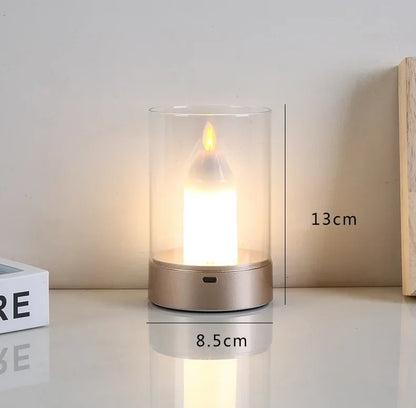 Realistic Flicker Battery Operated Candle Lamp