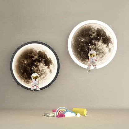 Cosmic Space Moon Wall Lamp - Pexav