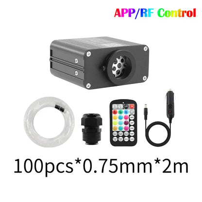 Color Changing Ambient Fiber Optic Lamp