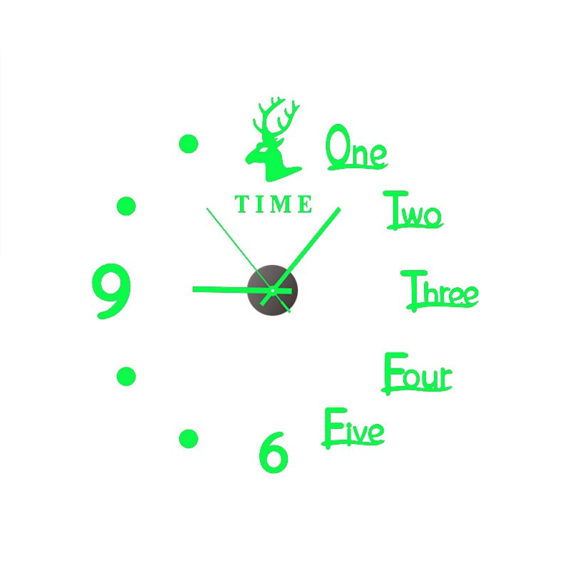 Quiet LED Glow Wall Clock