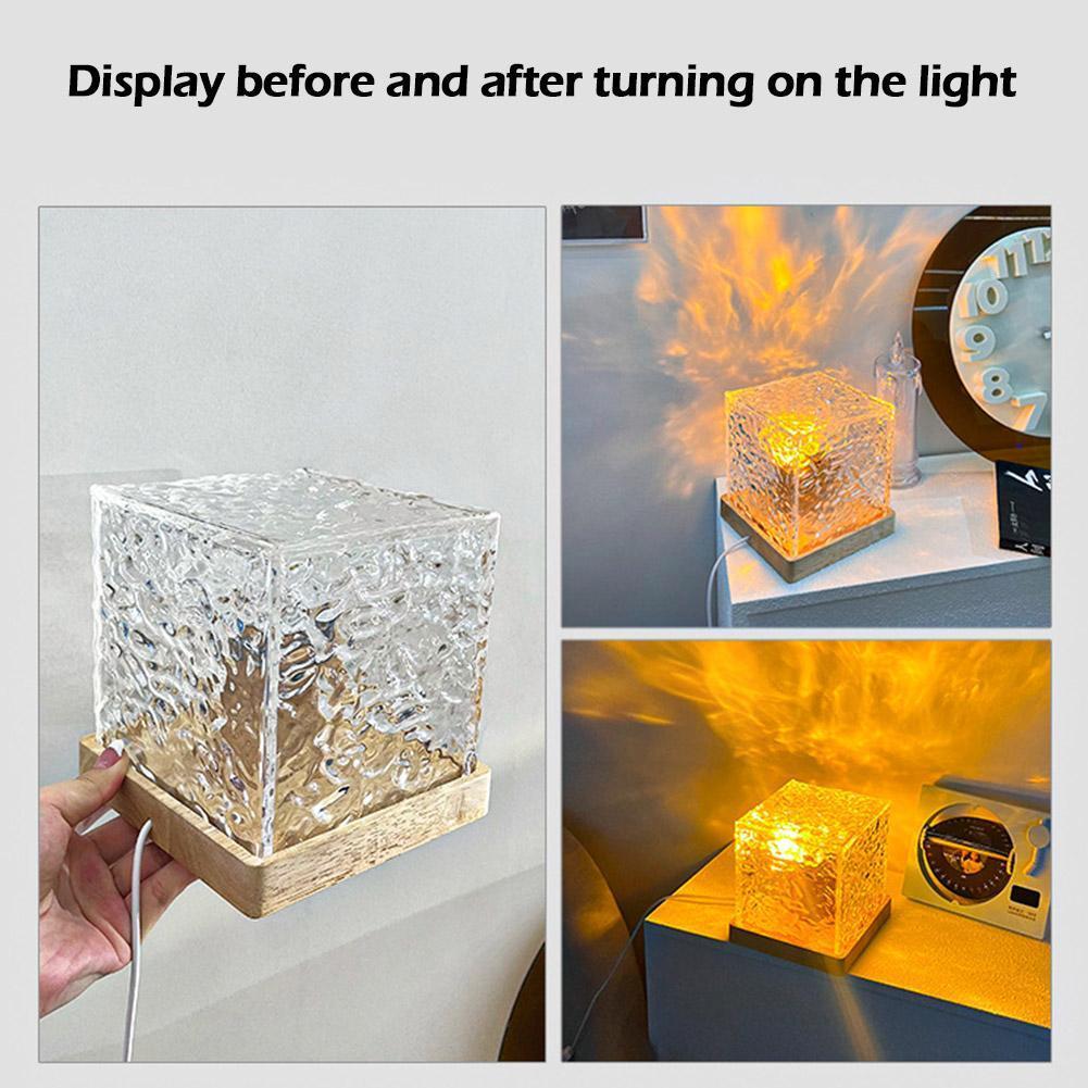 Sparkling Crystal Bedside Table Lamp