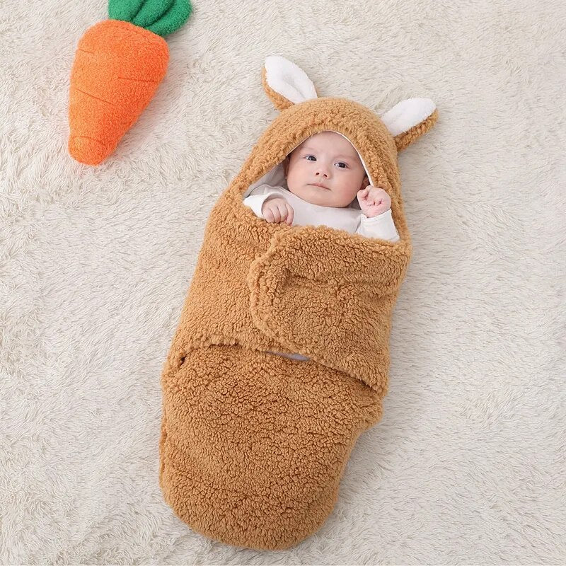 Soft Baby Sleep Sack Bunny Wrap