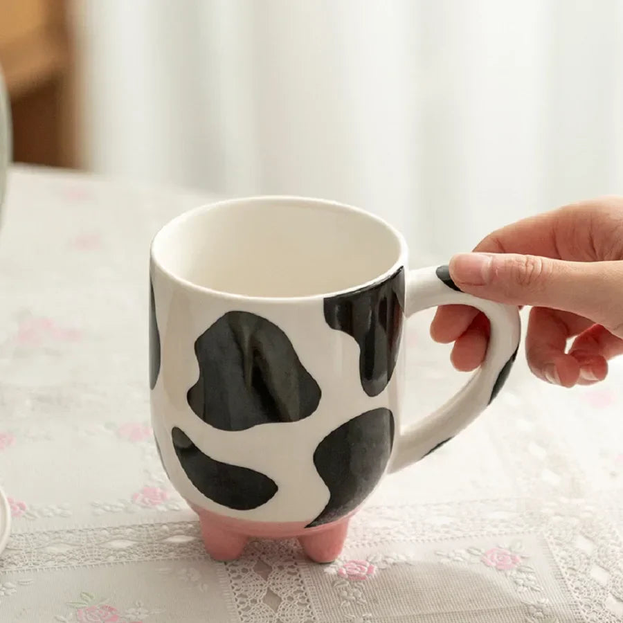 Funny Cow Shaped Coffee Mug - Pexav